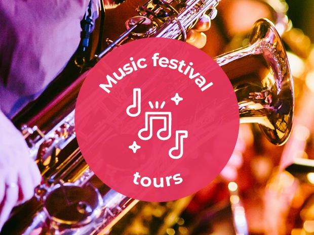 Music festival tours